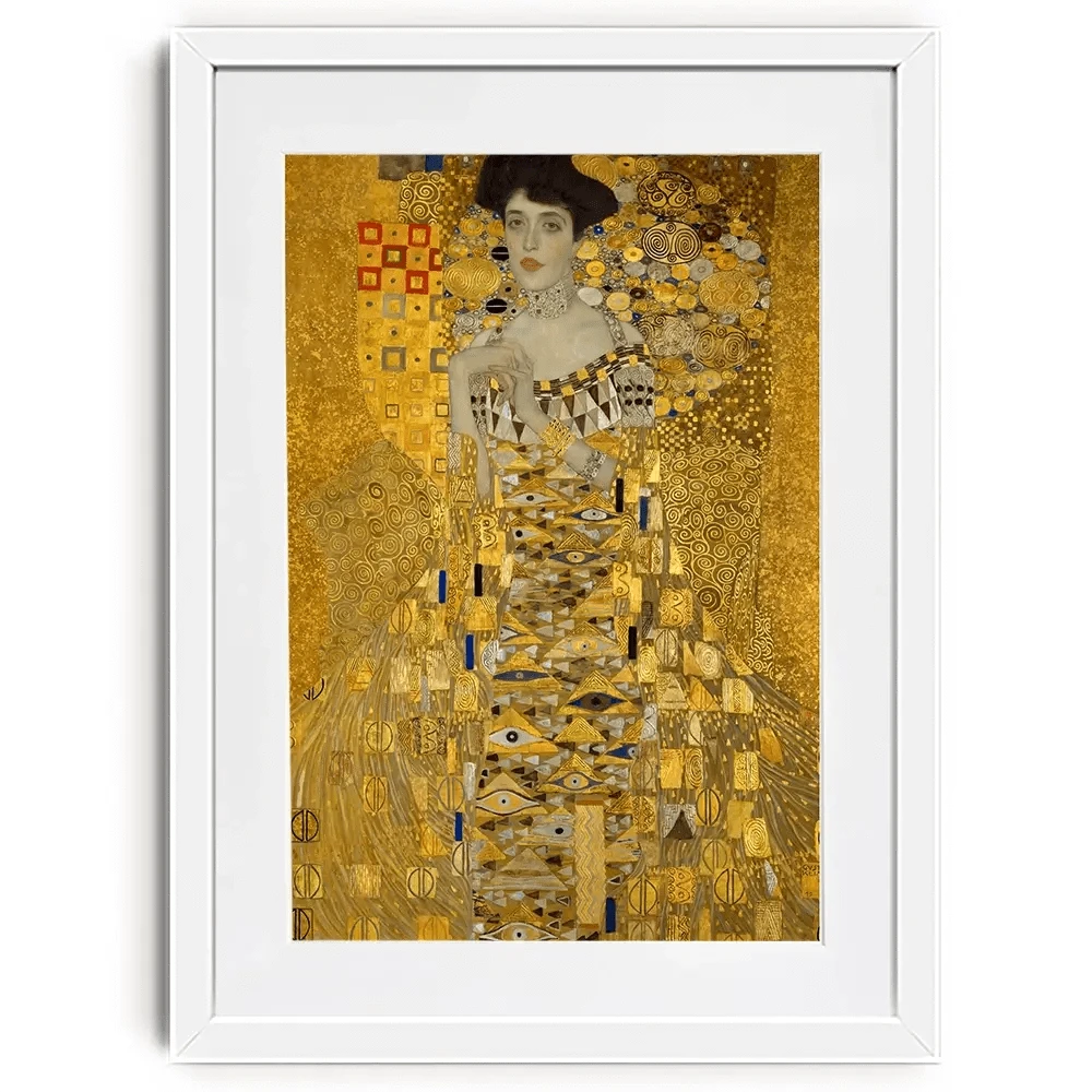 Portrait Of Adele Framed Art Print