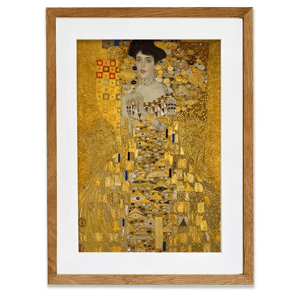 Portrait Of Adele Framed Art Print