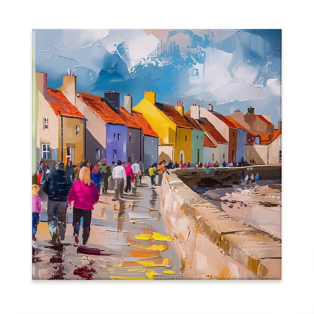 Coastal Path Oversized Canvas Print