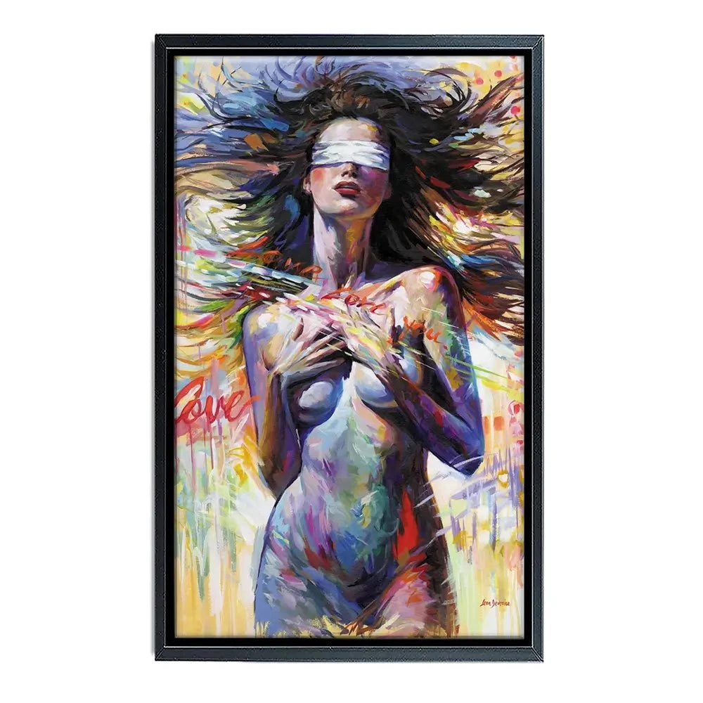 Blind Devotion Canvas Print