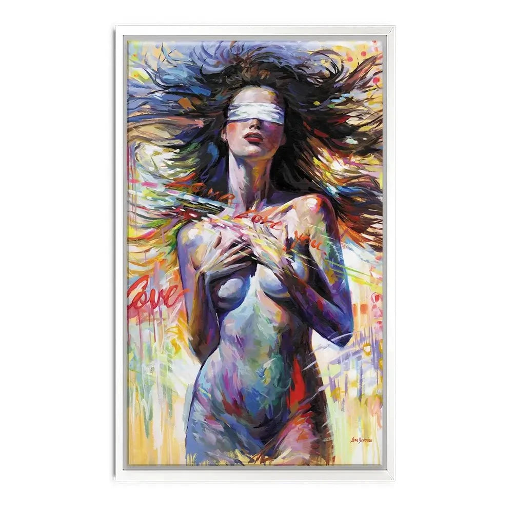 Blind Devotion Canvas Print
