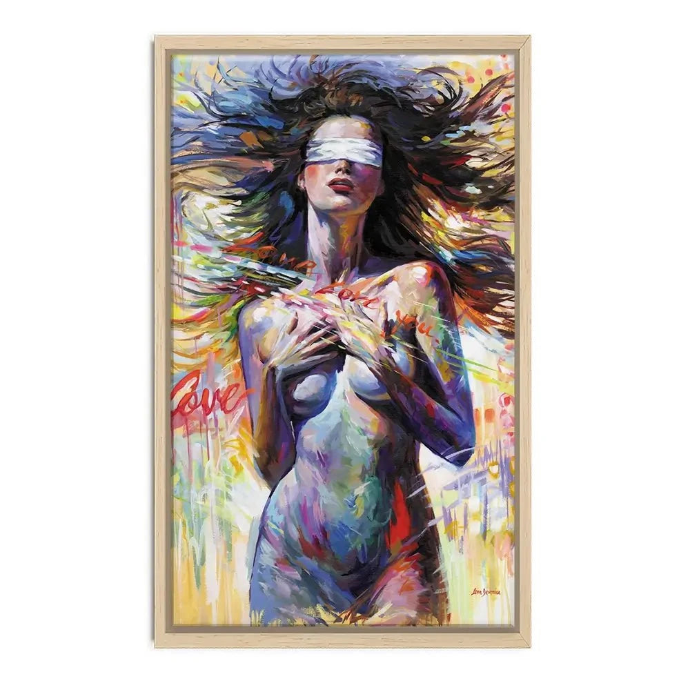 Blind Devotion Canvas Print