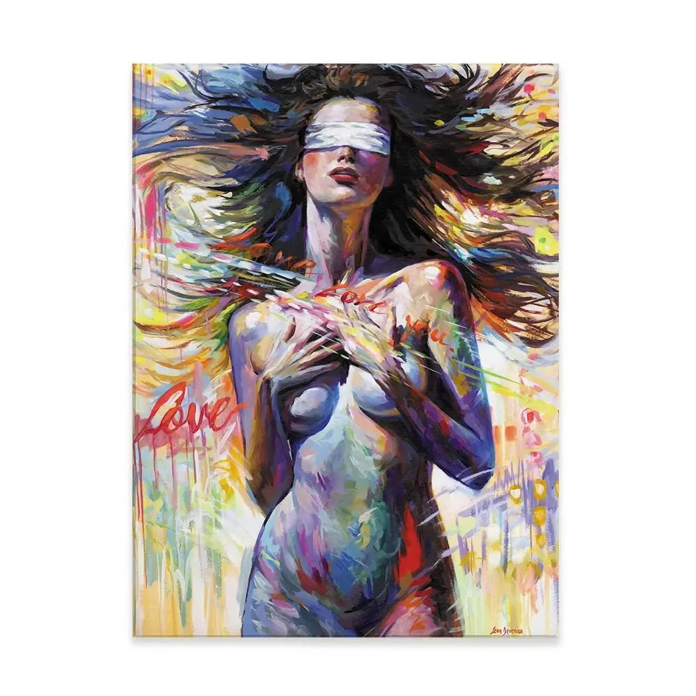 Blind Devotion Canvas Print