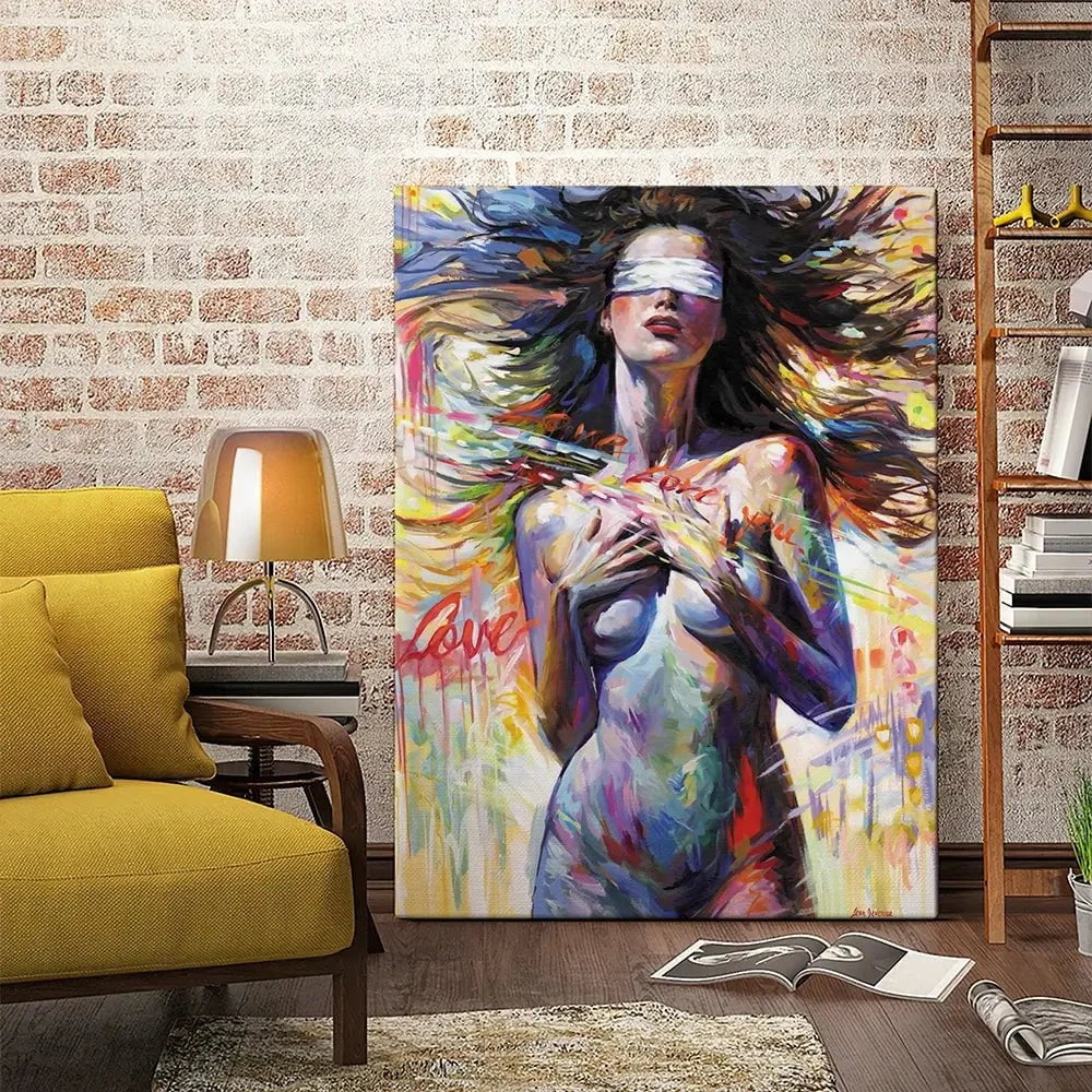 Blind Devotion Canvas Print