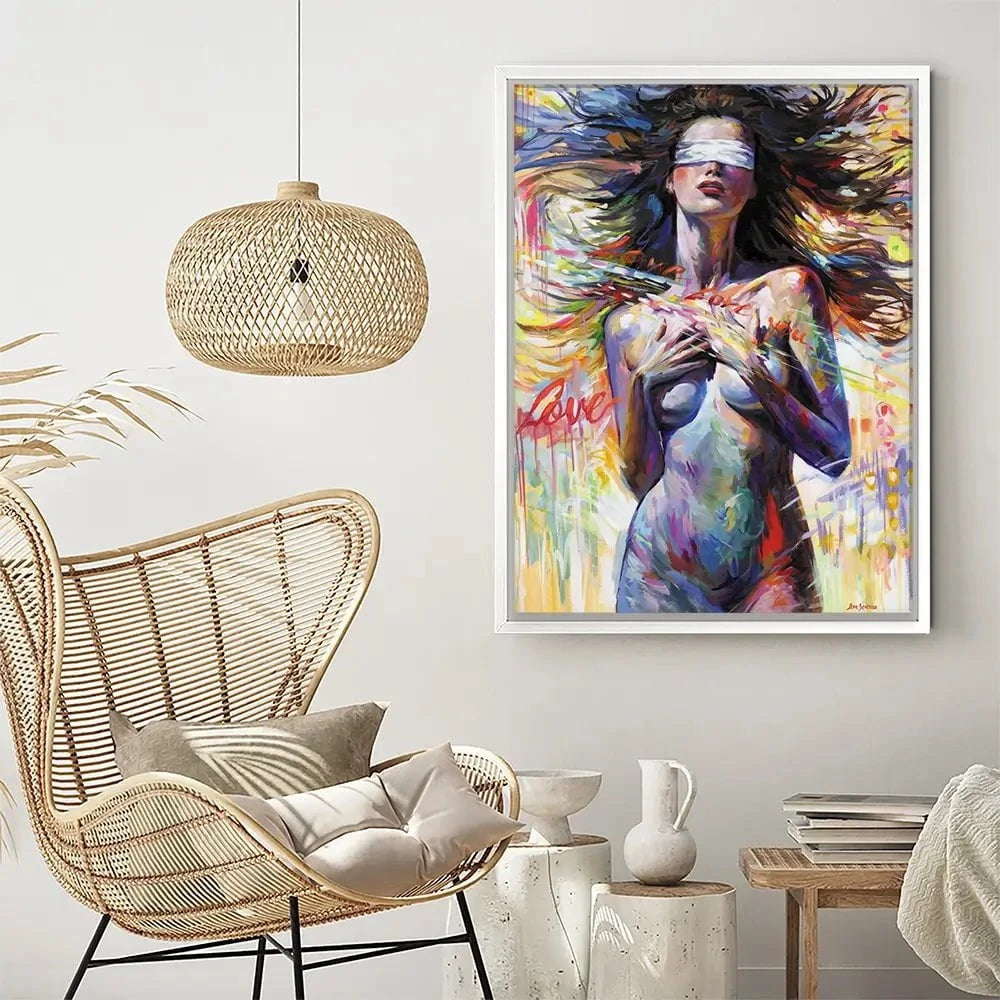 Blind Devotion Canvas Print