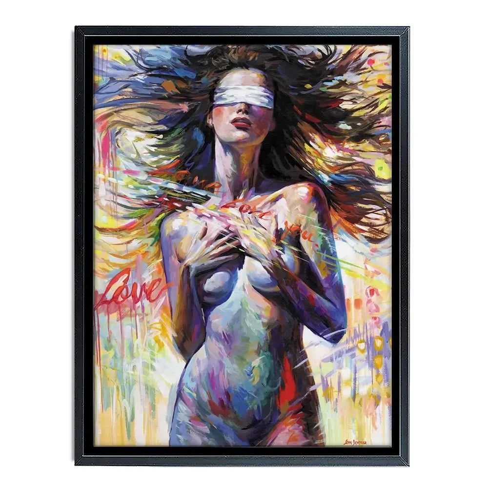 Blind Devotion Canvas Print