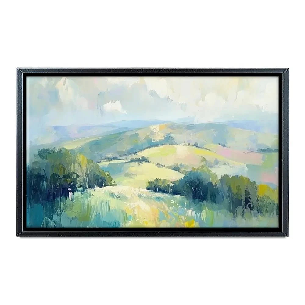 Green Hills Canvas Print