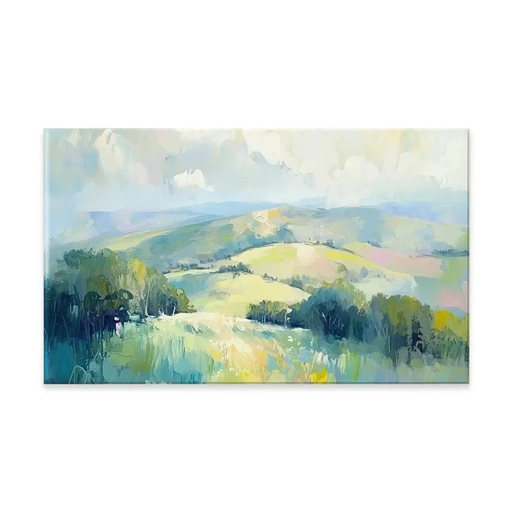 Green Hills Canvas Print