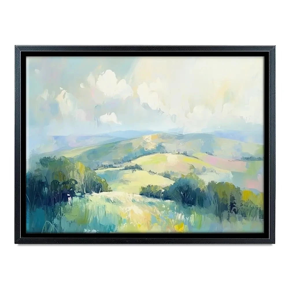 Green Hills Canvas Print
