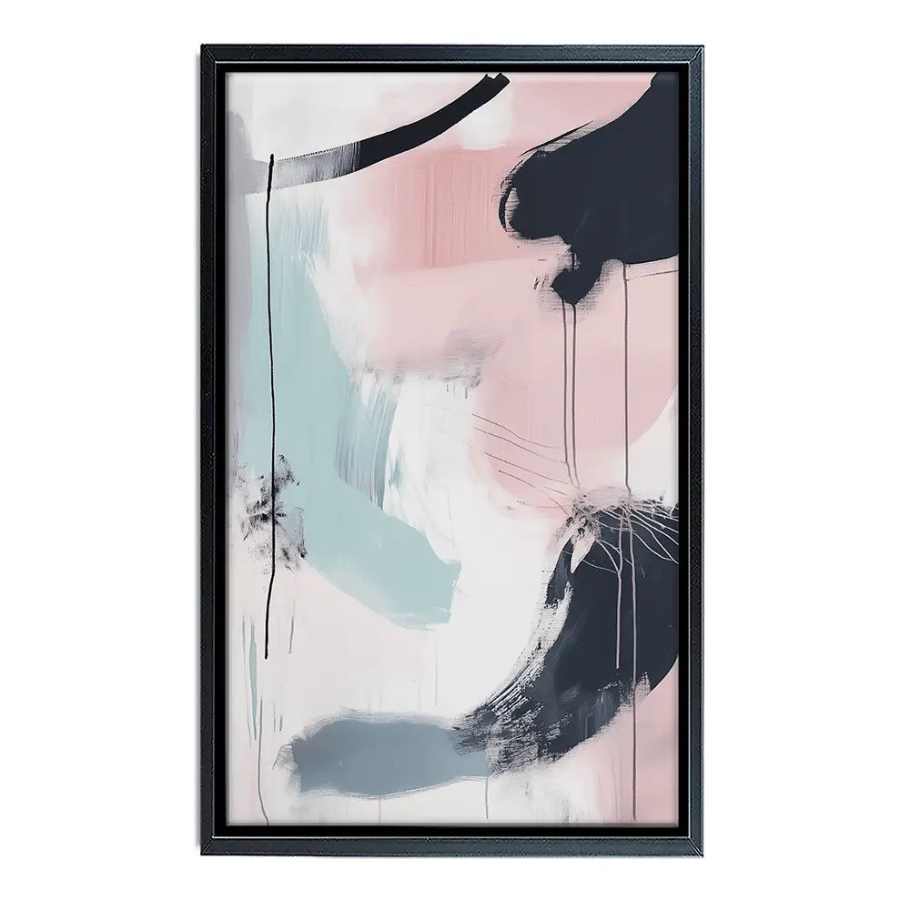 Minimalist Blush Pink Canvas Print