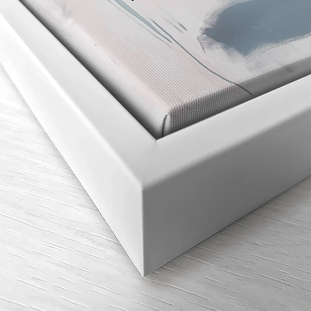 Minimalist Blush Pink Canvas Print