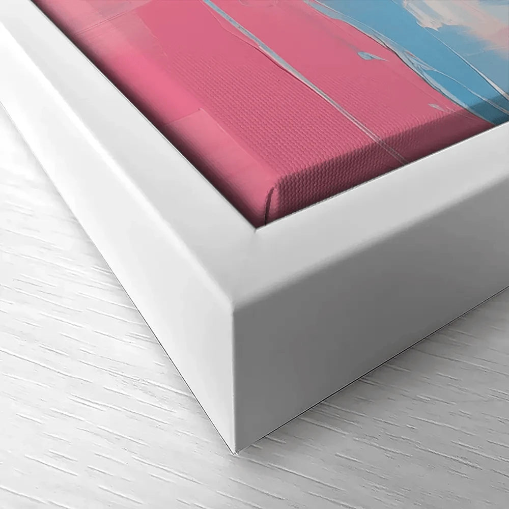 Pink Beach Canvas Print