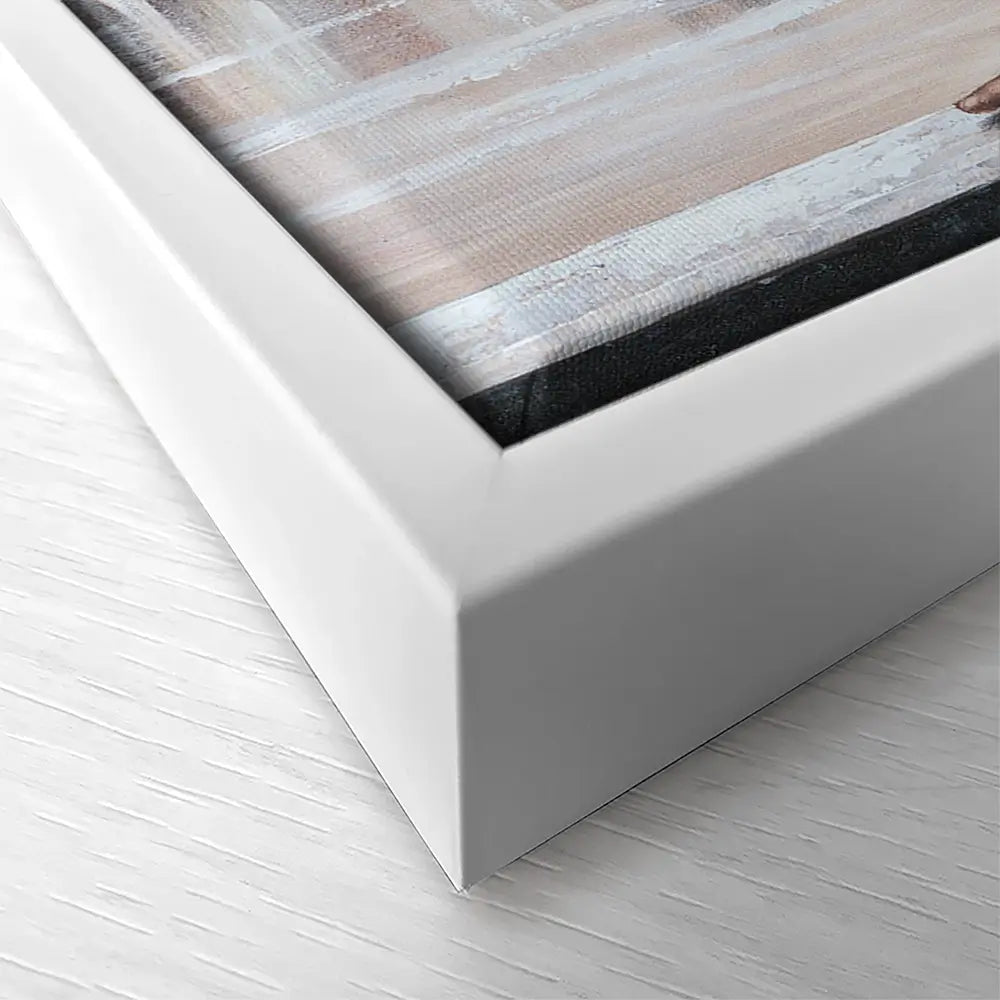 Window View Oversized Canvas Print