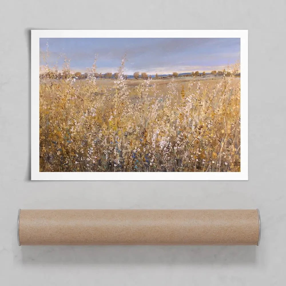Autumn Flowering Art Print