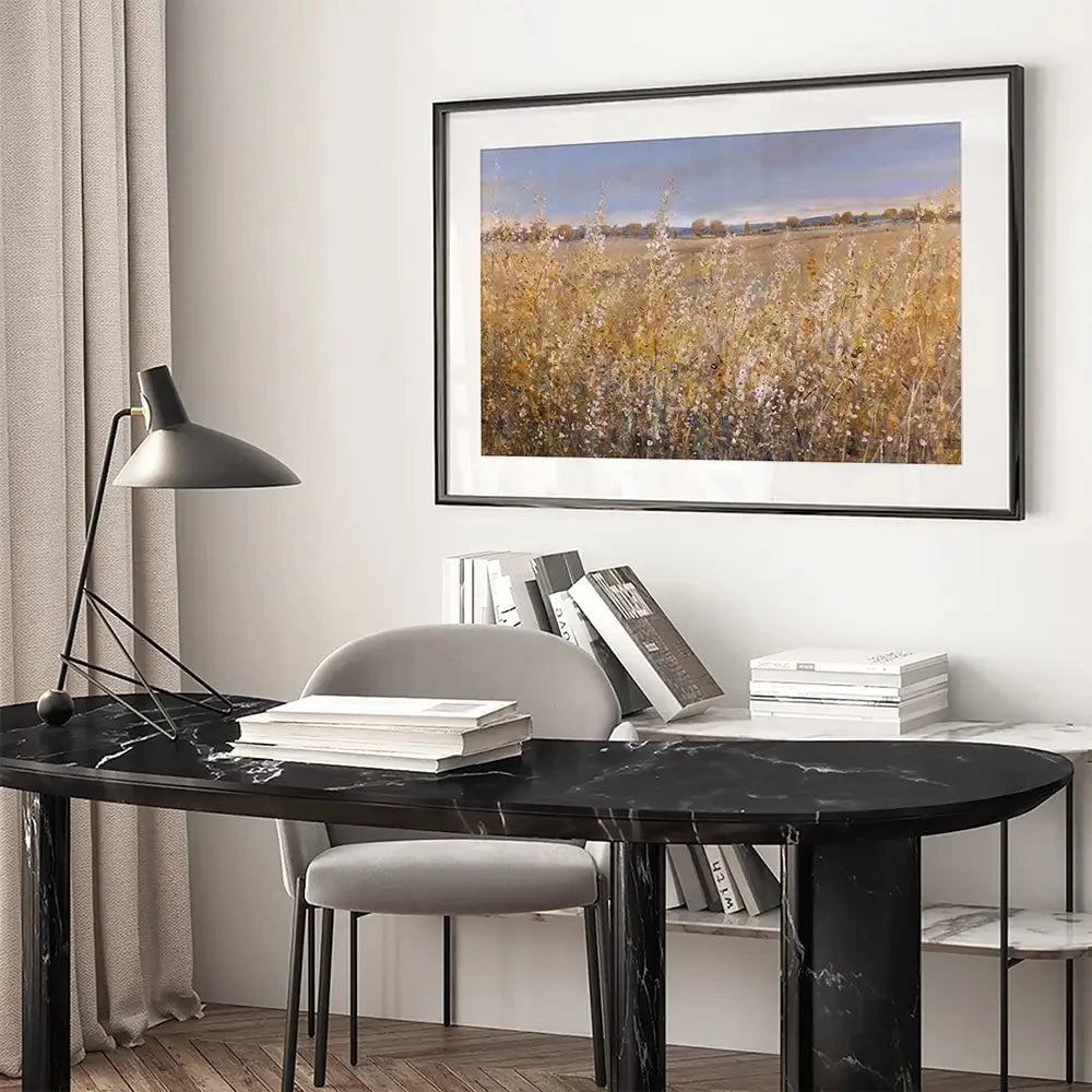 Autumn Flowering Framed Art Print
