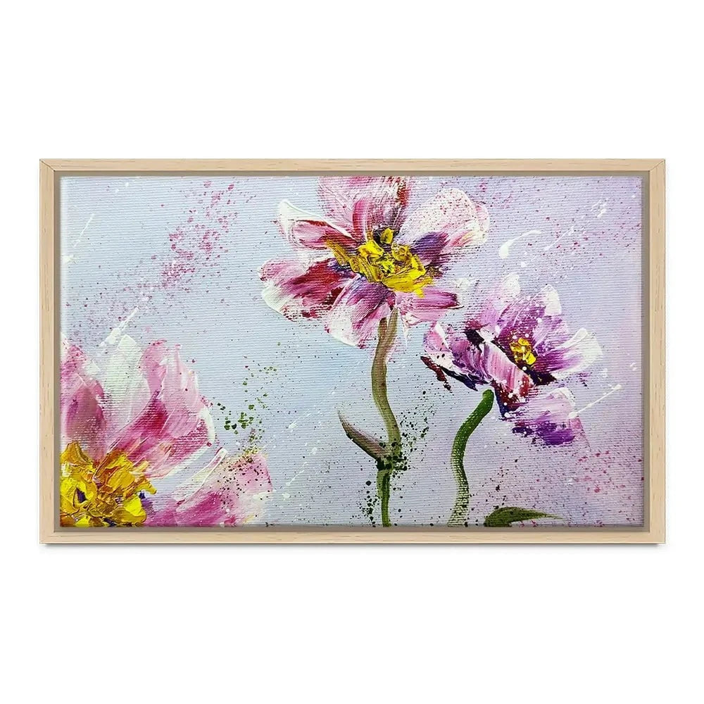 Pink Peonies Canvas Print