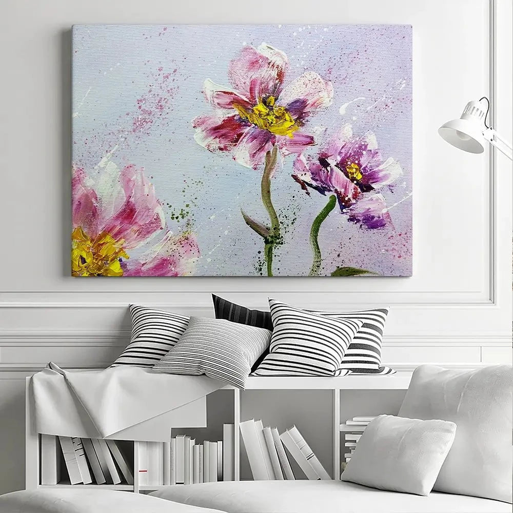 Pink Peonies Canvas Print