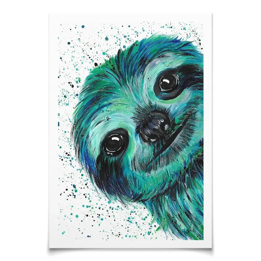Sloth Otto Art Print