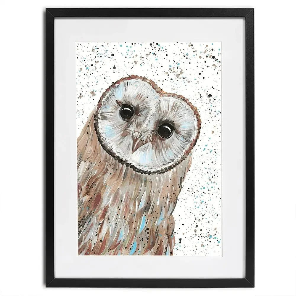 Owl Apollo Framed Art Print