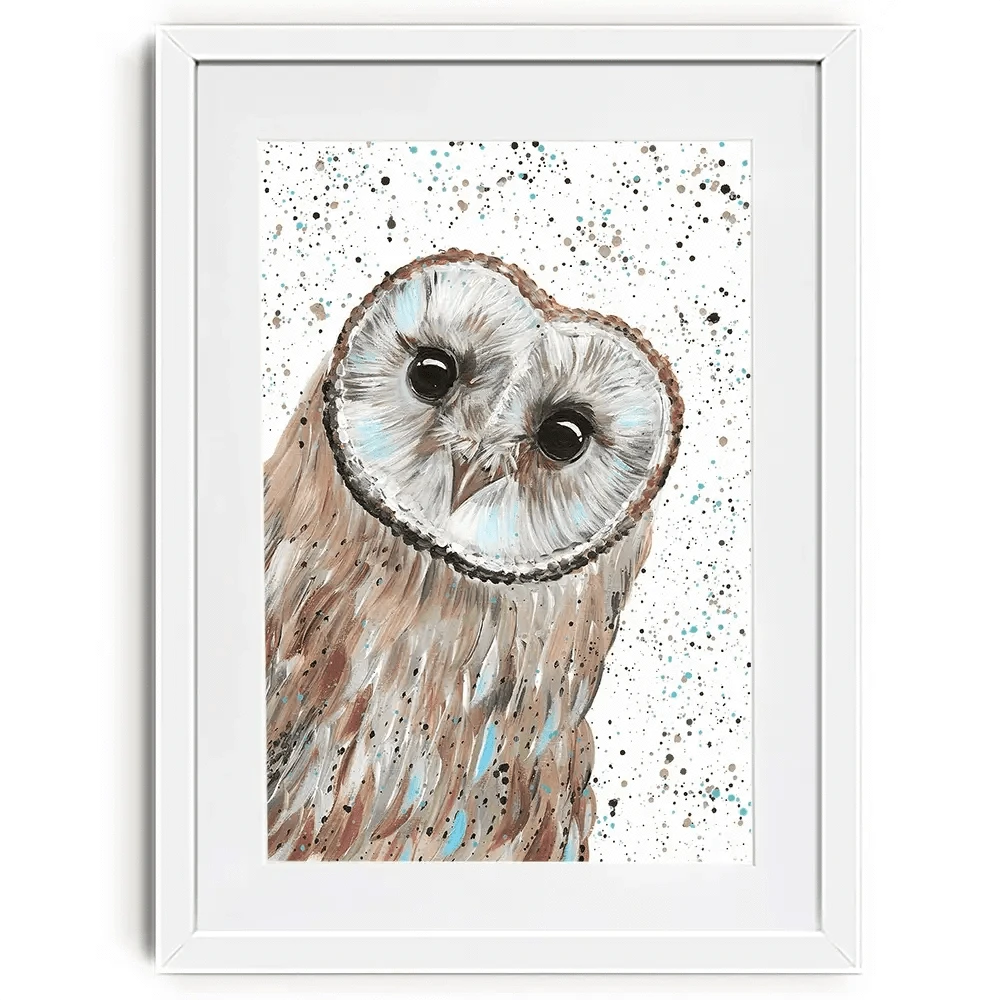 Owl Apollo Framed Art Print