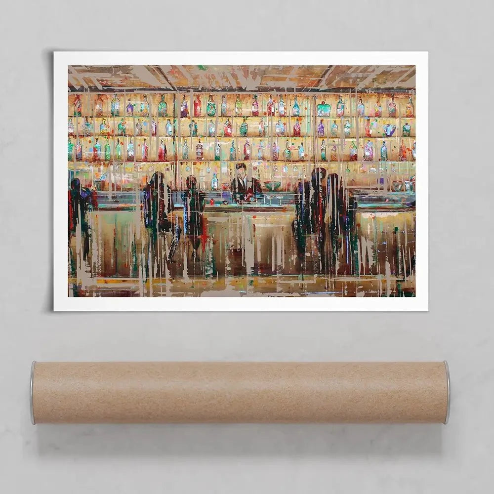 Just Another Cocktail Bar Art Print