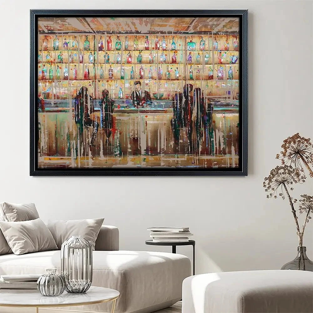 Just Another Cocktail Bar Canvas Print