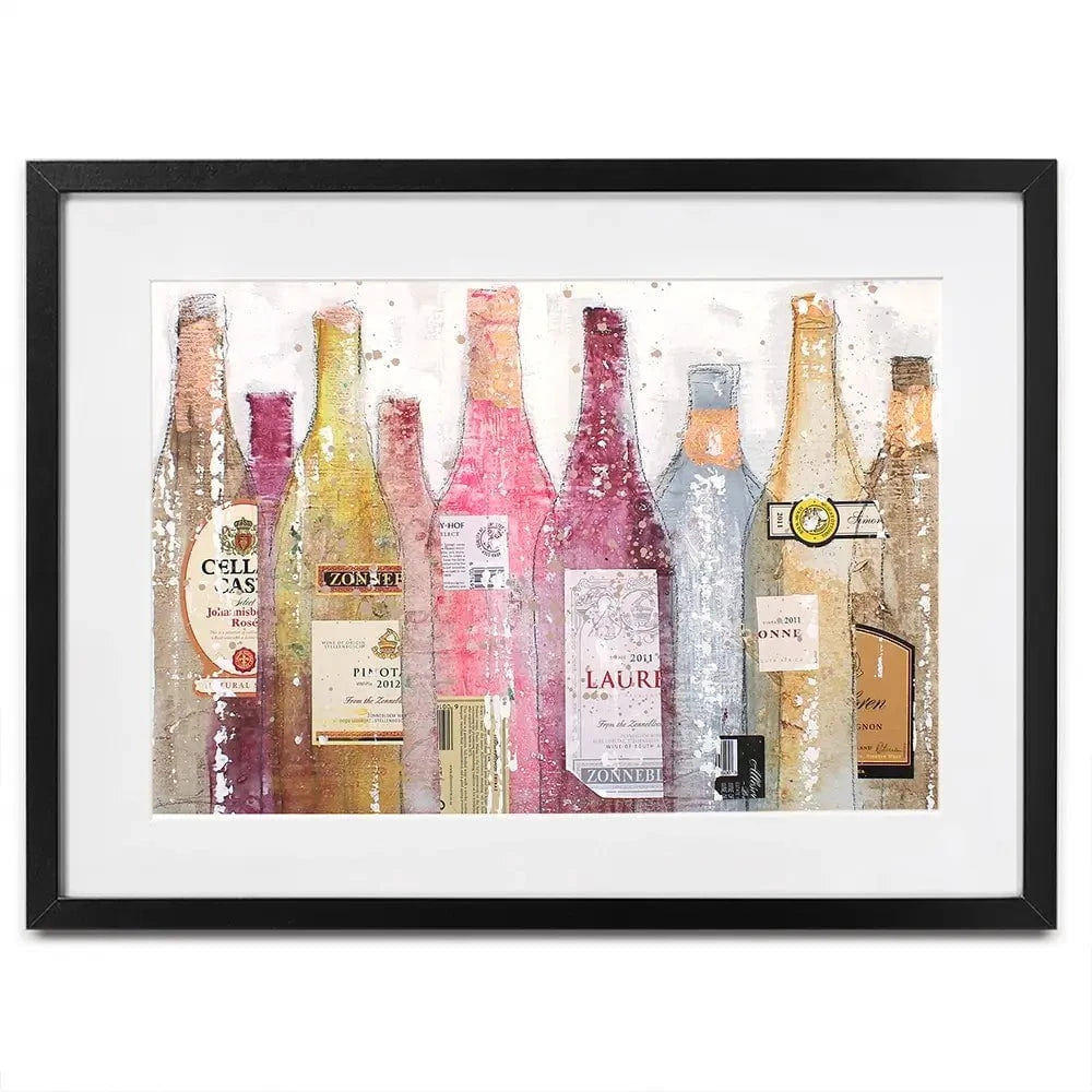 Rosé Framed Art Print