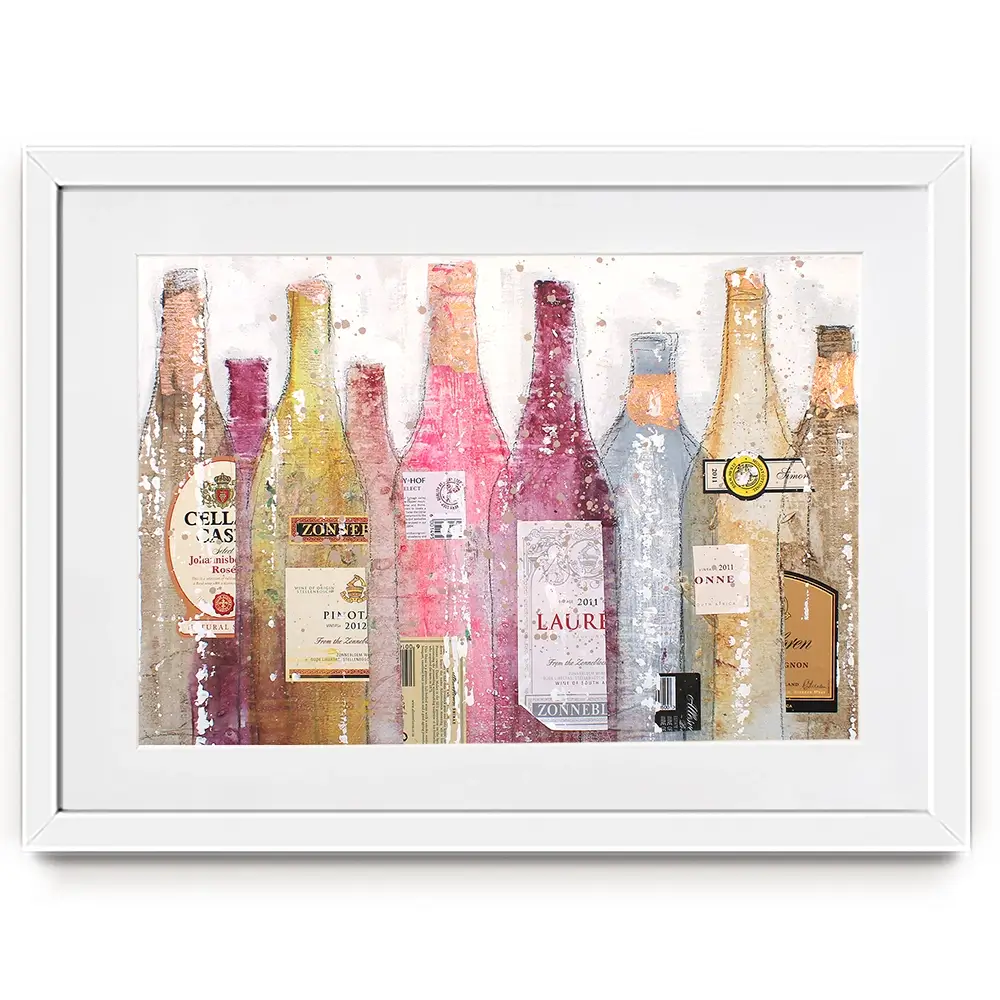 Rosé Framed Art Print