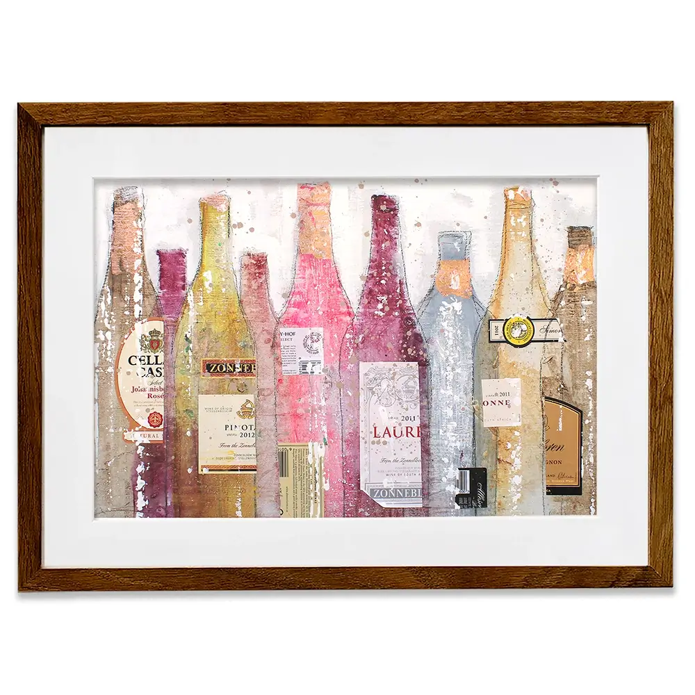 Rosé Framed Art Print