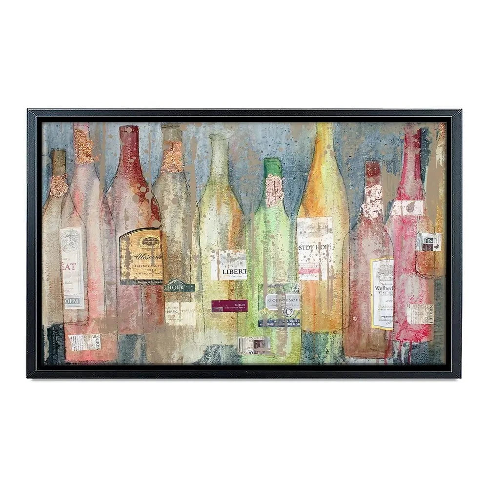 Yesterdays Bottle Canvas Print