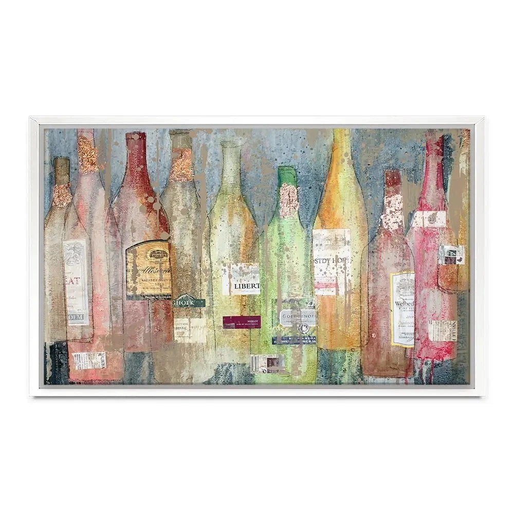 Yesterdays Bottle Canvas Print