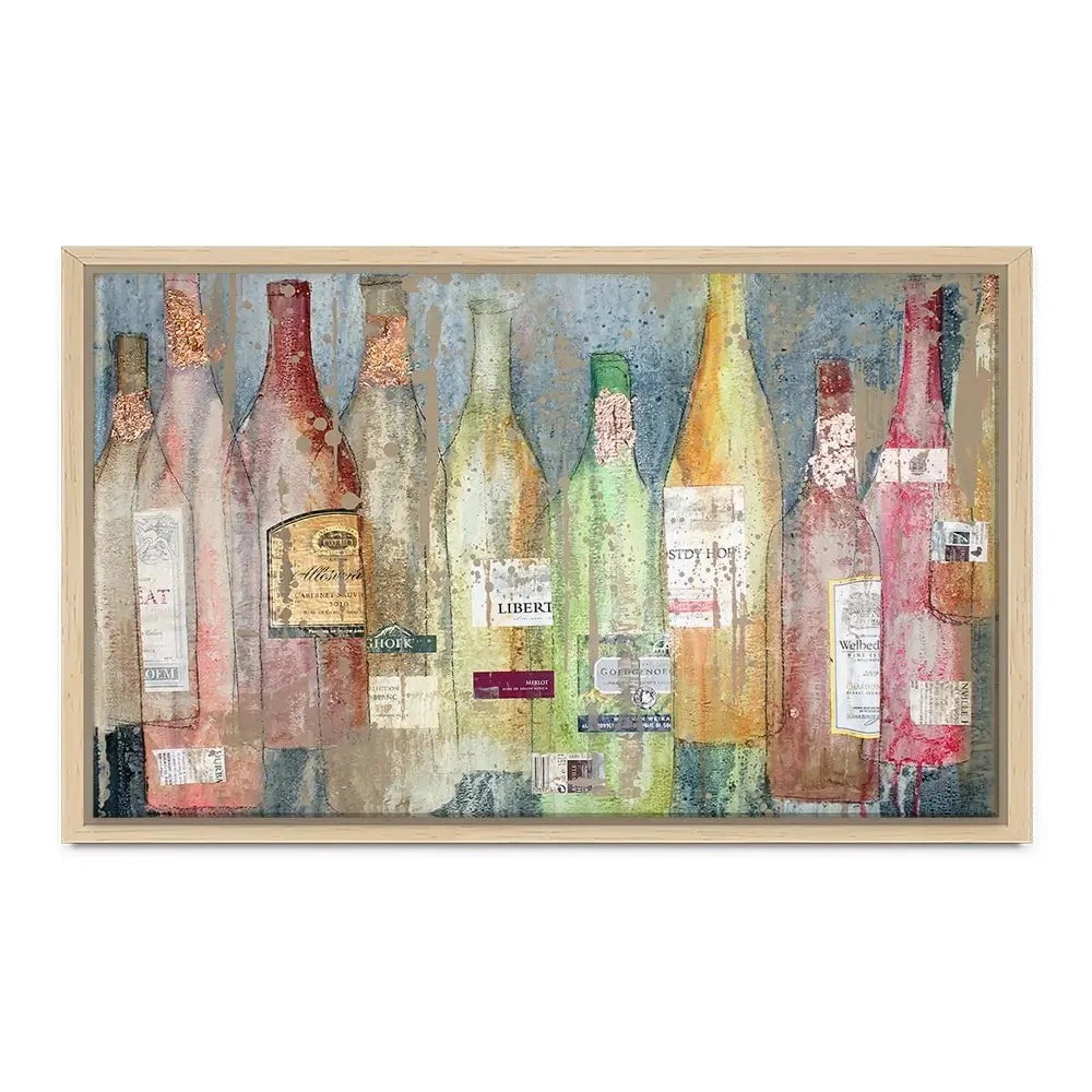 Yesterdays Bottle Canvas Print
