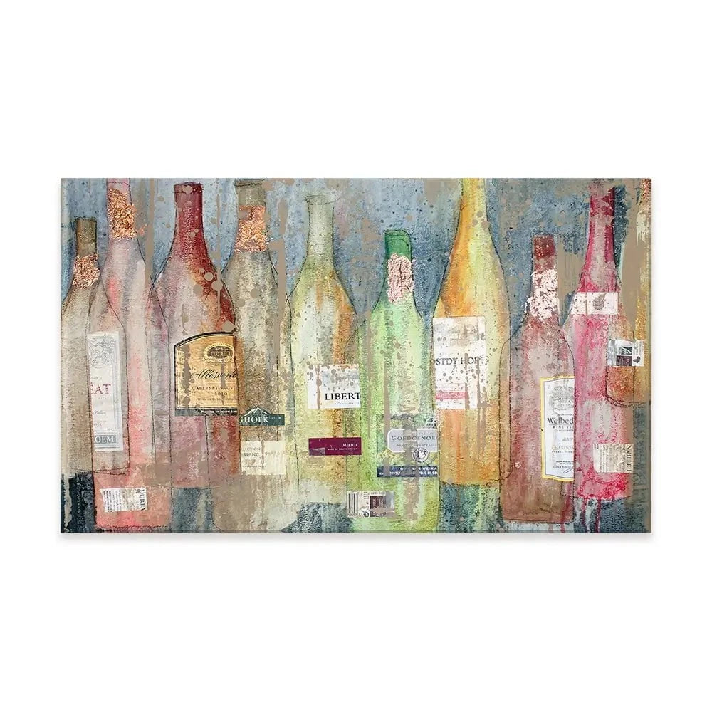 Yesterdays Bottle Canvas Print