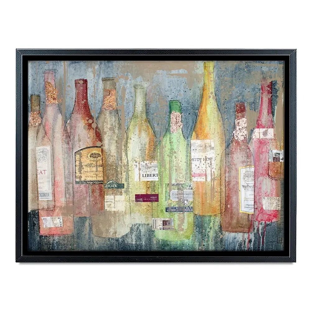 Yesterdays Bottle Canvas Print