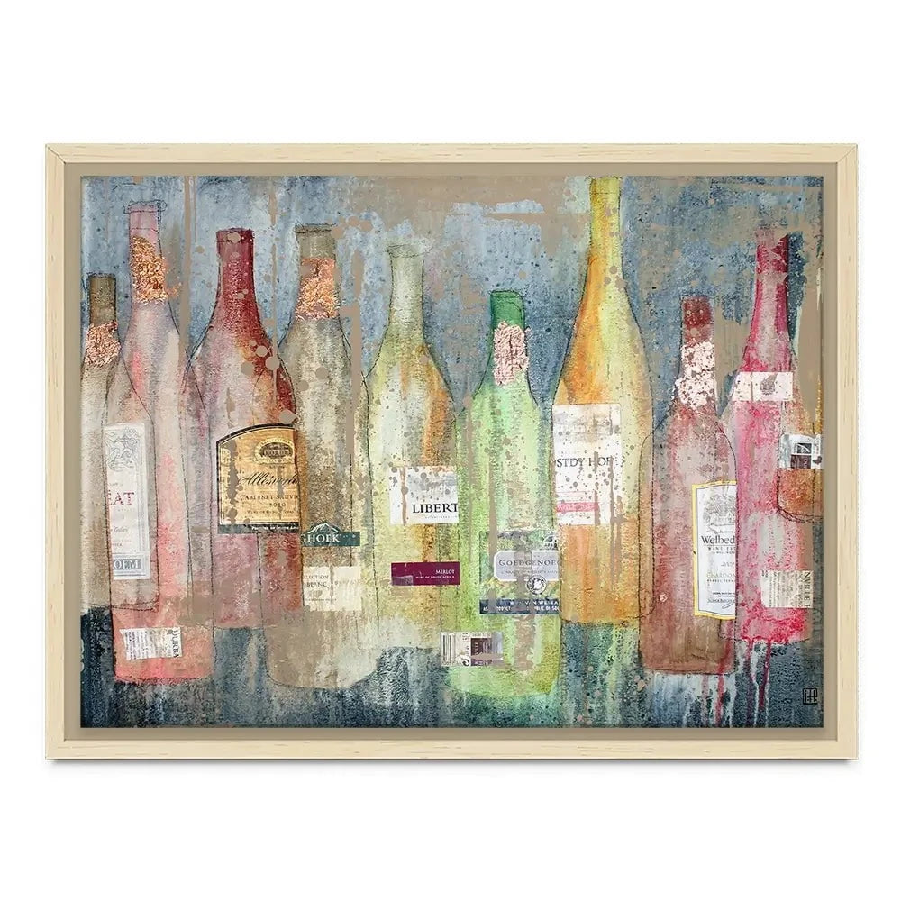 Yesterdays Bottle Canvas Print