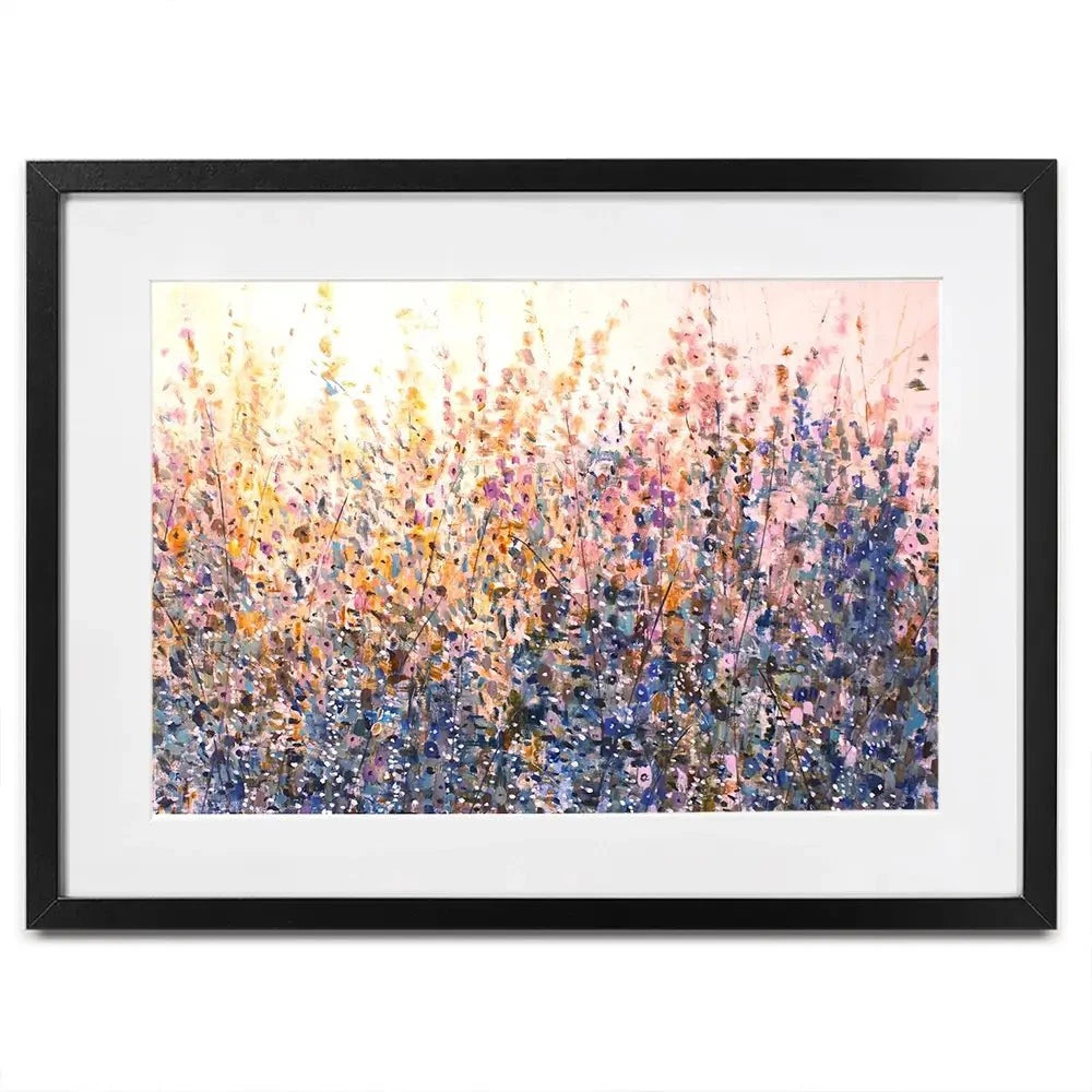 Fall Blooming Framed Art Print