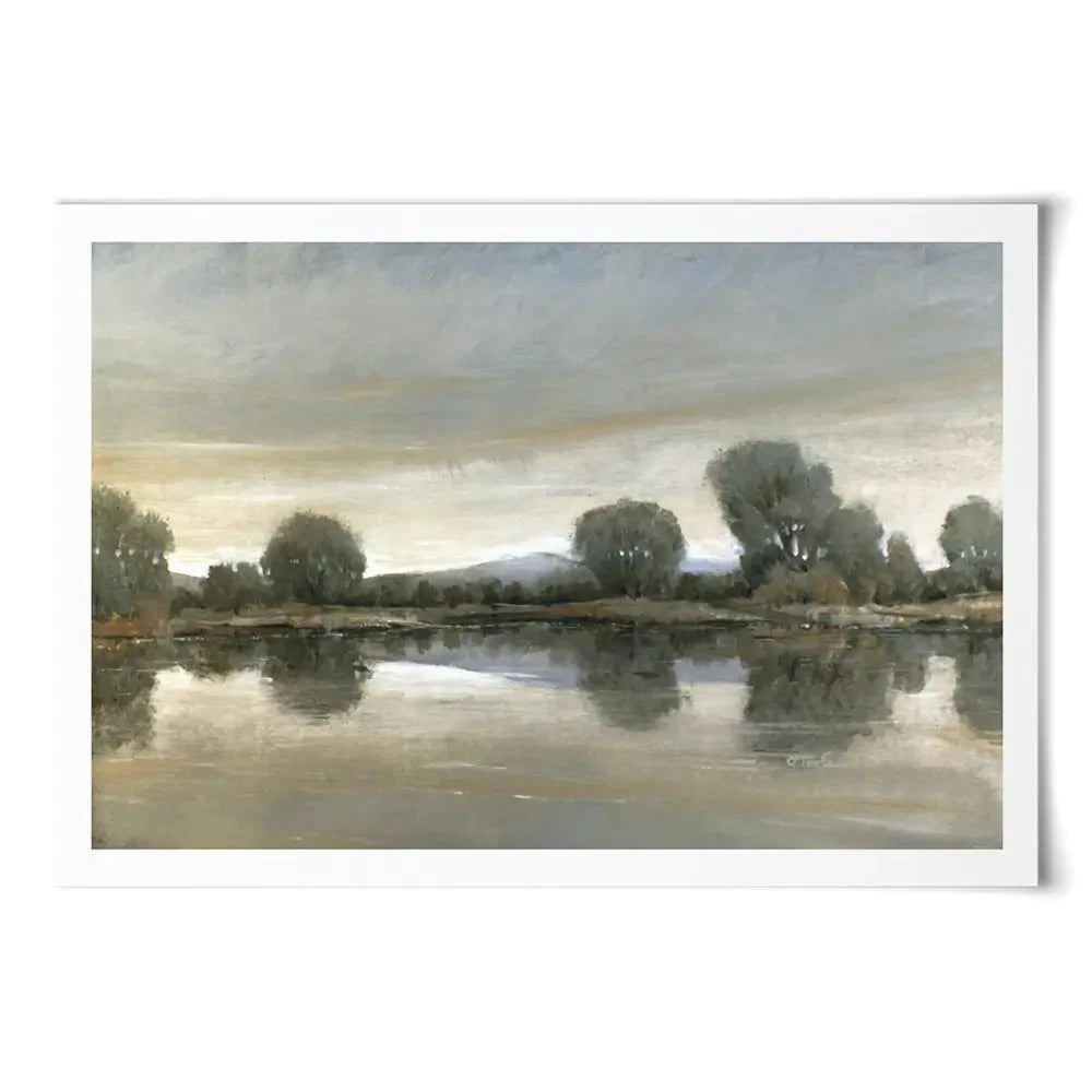 Mirror Lake 2 Art Print