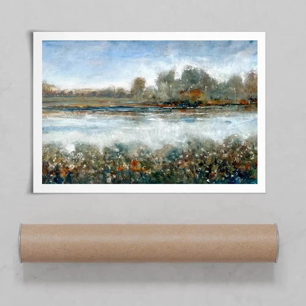 Stream Side Art Print