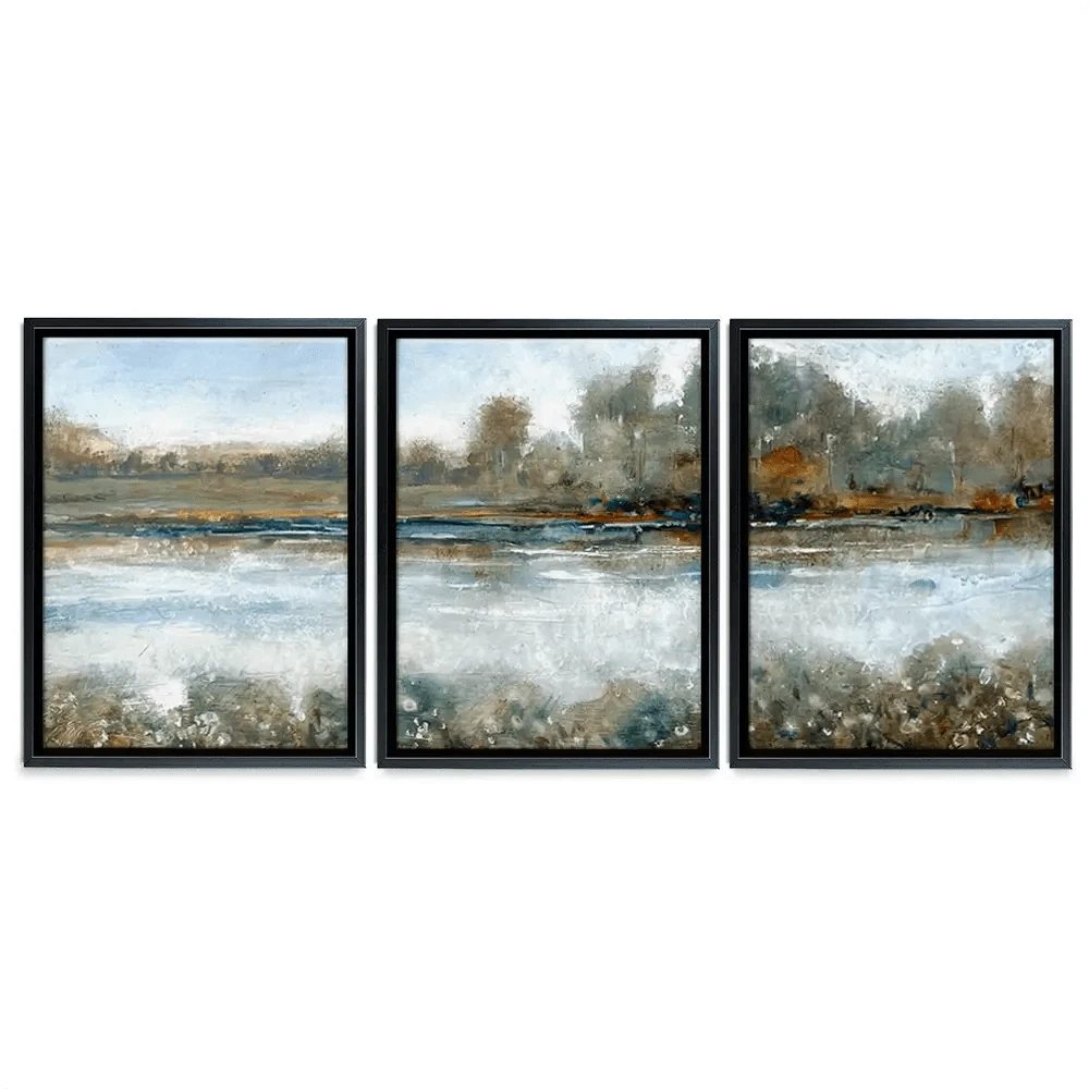 Stream Side Trio Canvas Print