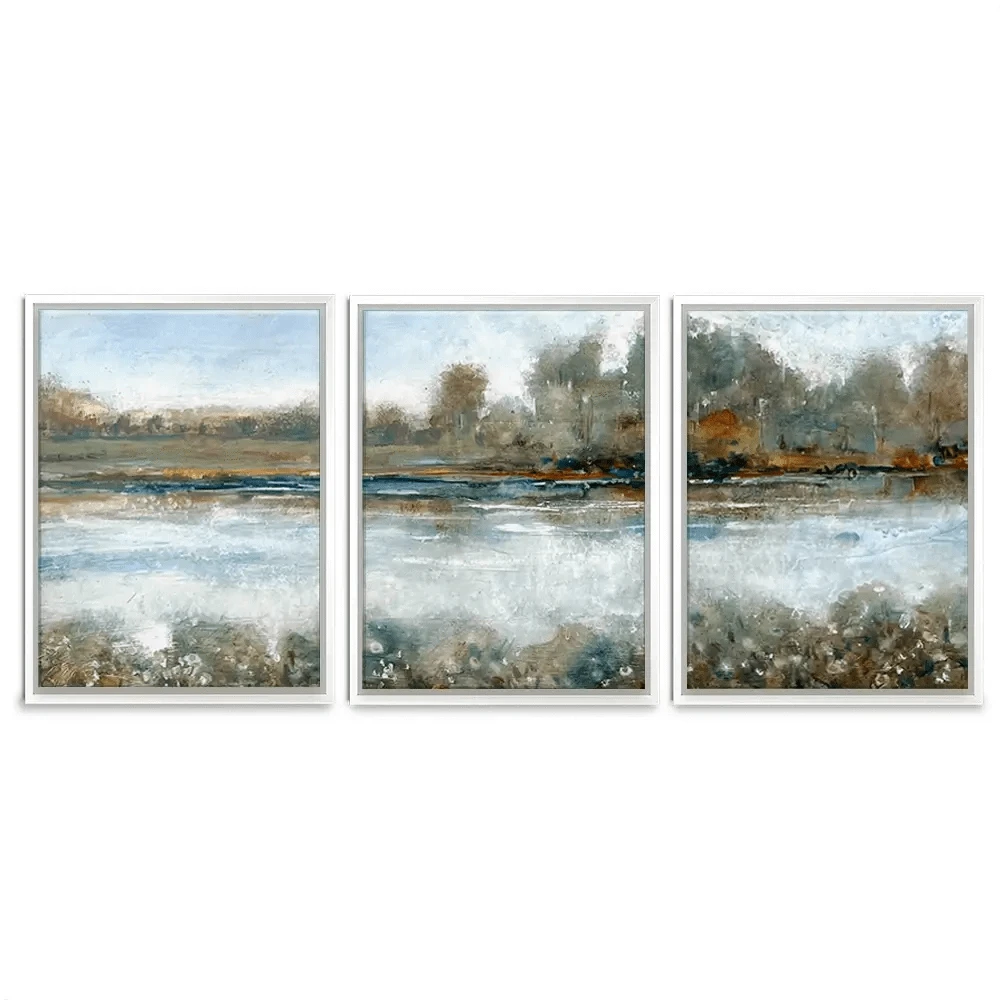 Stream Side Trio Canvas Print
