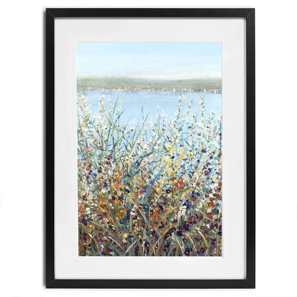 View Across The Bay Framed Art Print