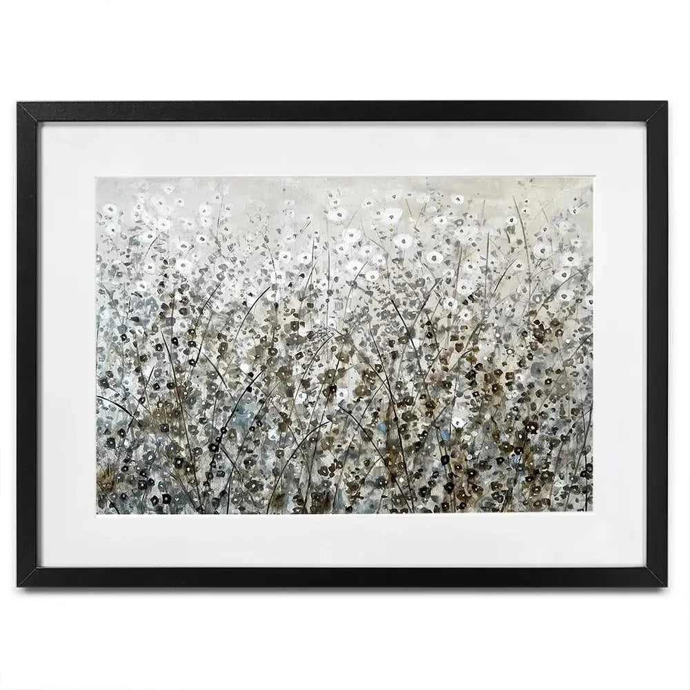 Wildflower Cluster Framed Art Print