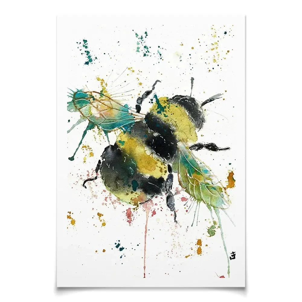 Little Bumble Art Print