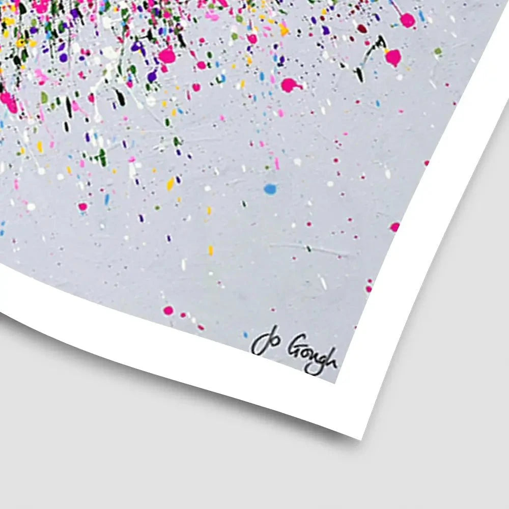 A Happy Heart Art Print