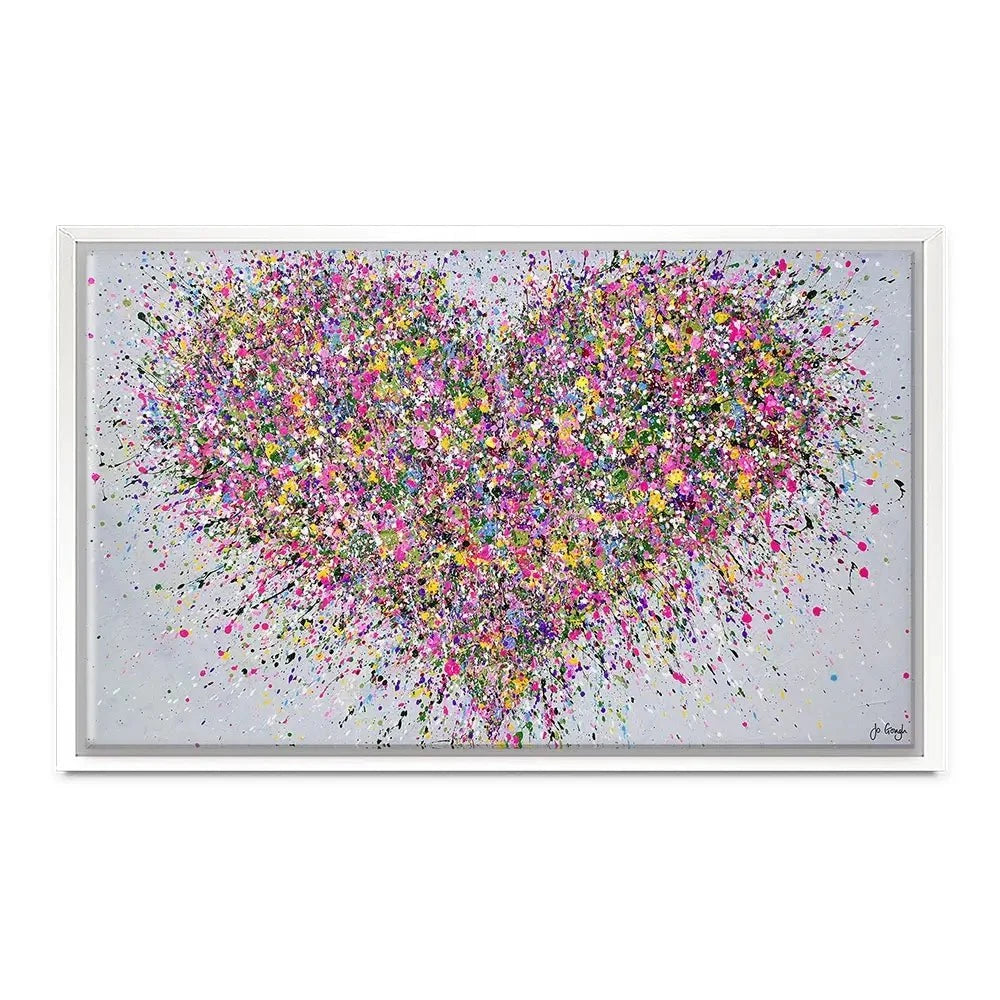 A Happy Heart Canvas Print