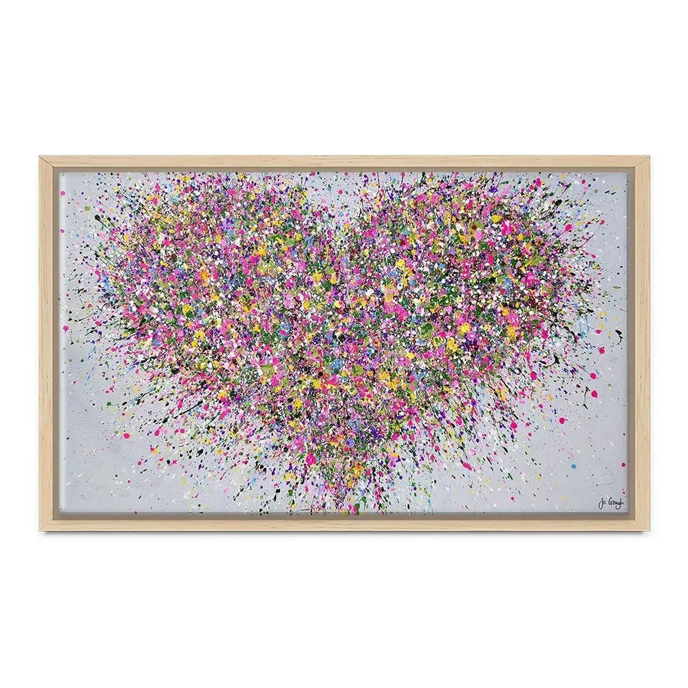 A Happy Heart Canvas Print