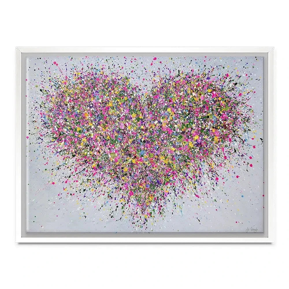 A Happy Heart Canvas Print
