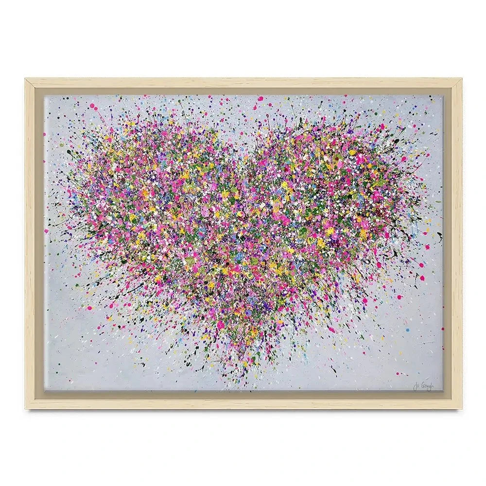 A Happy Heart Canvas Print