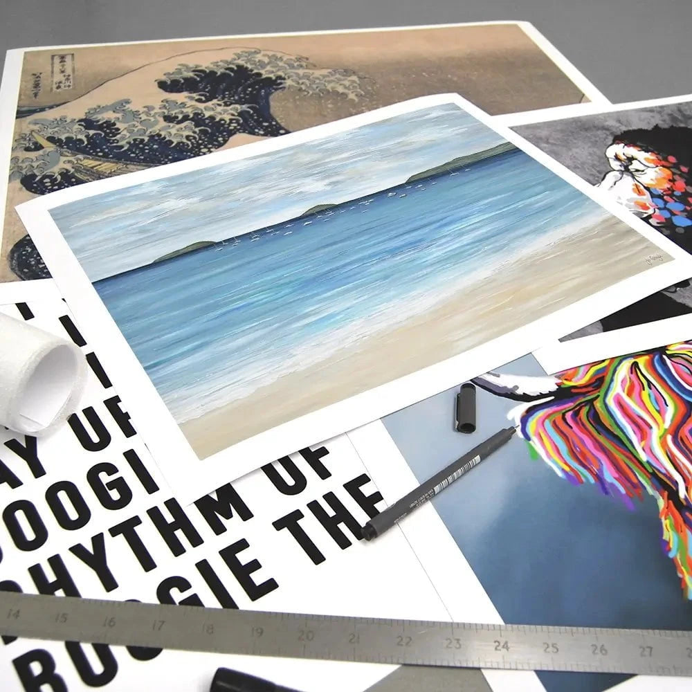 Abersoch Beach Art Print