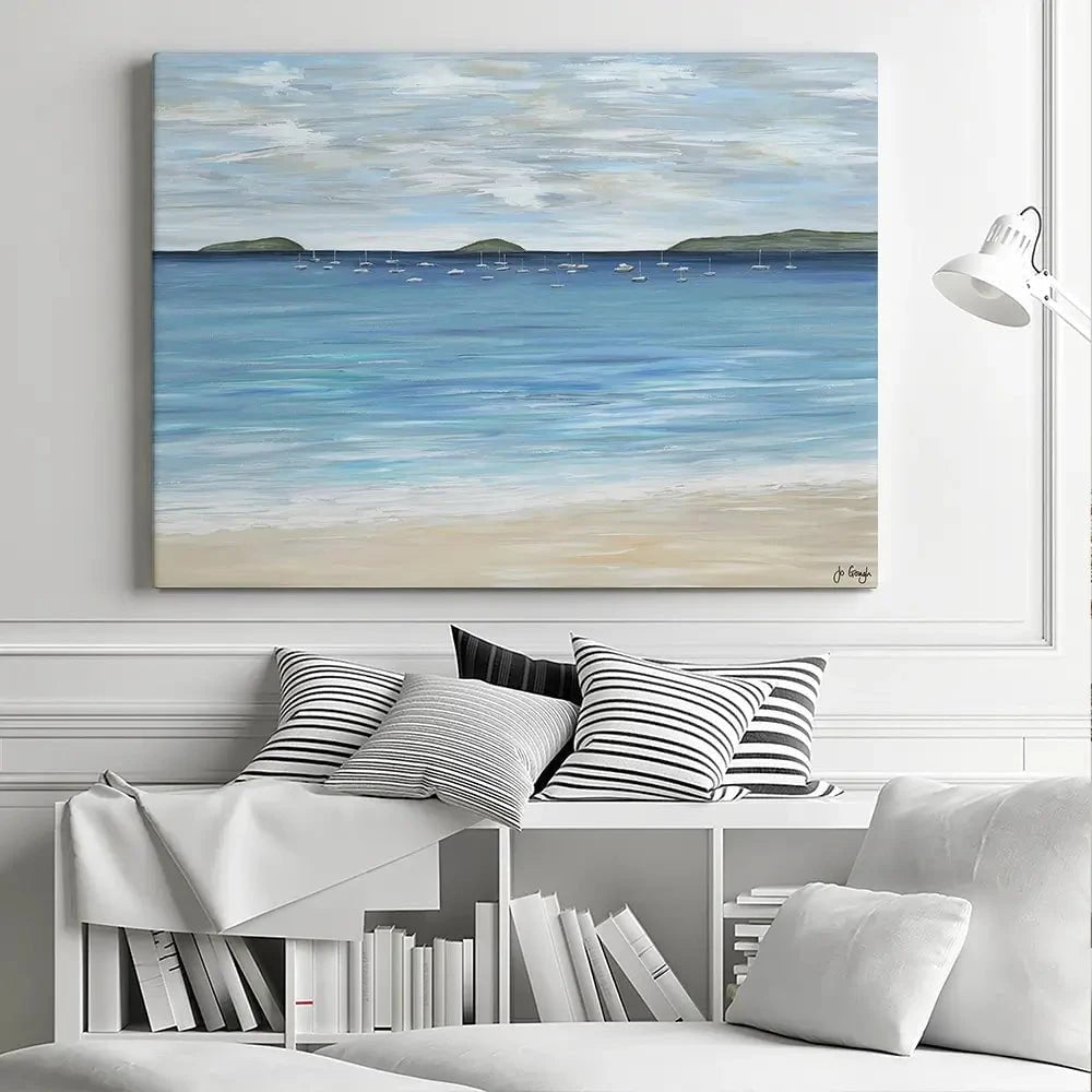 Abersoch Beach Canvas Print